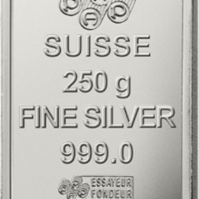 Lingot d'argent 250 g