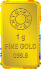 Lingot d'or 1 g