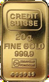 Lingot d'or 20 g