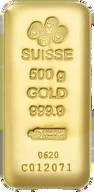 Lingot d'or 500 g