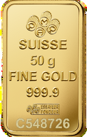 Lingot d'or 50 g