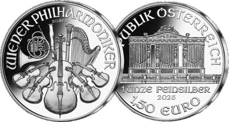 Philharmonique 1 oz argent